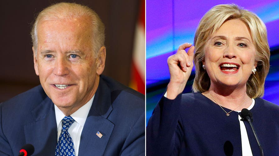 Joe Biden splits from Hillary Clinton