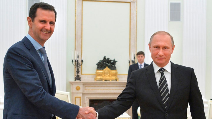 Syrian leader Bashar al-Assad meets with Putin in Moscow