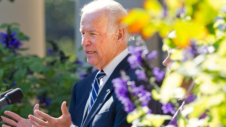 Vice President Biden ends 2016 guessing game