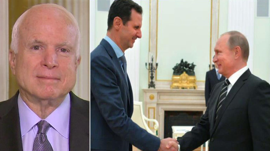 McCain blasts administration's 'delusion' surrounding Russia