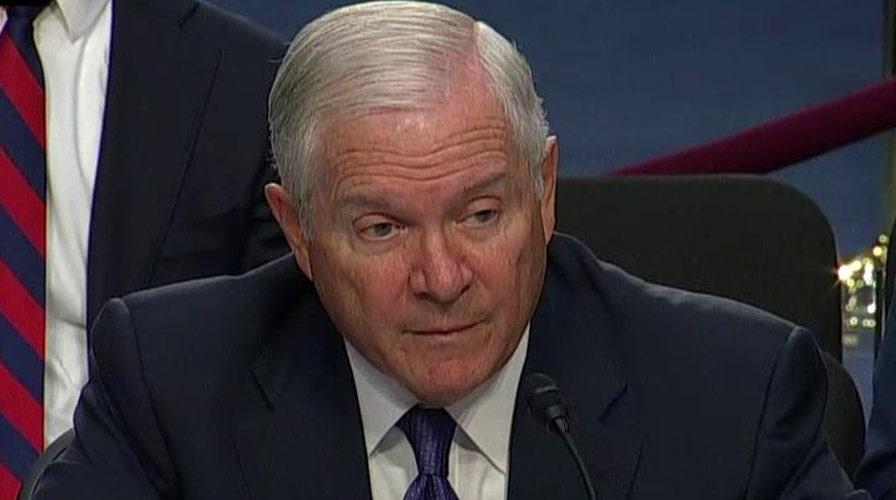 Former Defense Secy. Robert Gates testifies before Congress