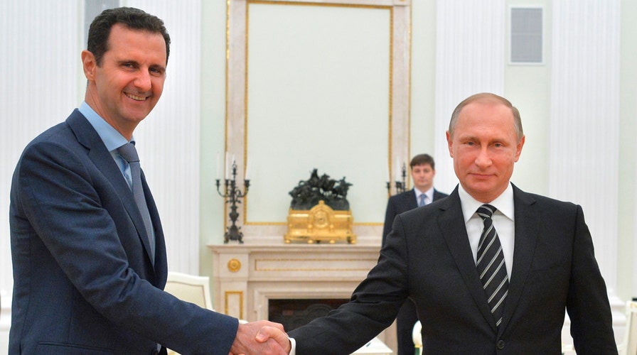 Syrian leader Bashar al-Assad meets with Putin in Moscow