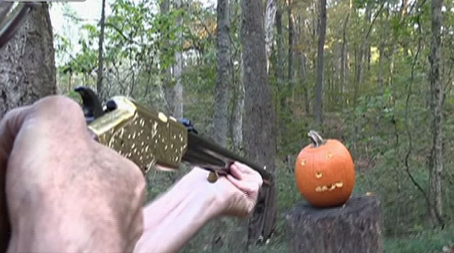 Kennedy's Topical Storm: Pumpkin Carving, Rifle Style