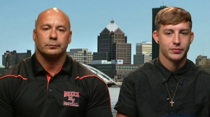 High school quarterback penalized for thanking Jesus
