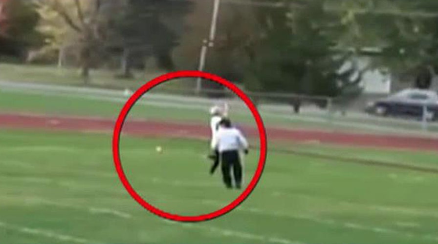 High school quarterback penalized for showing faith