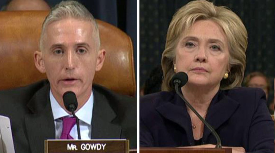 Gowdy spars with Clinton over unsolicited Blumenthal emails