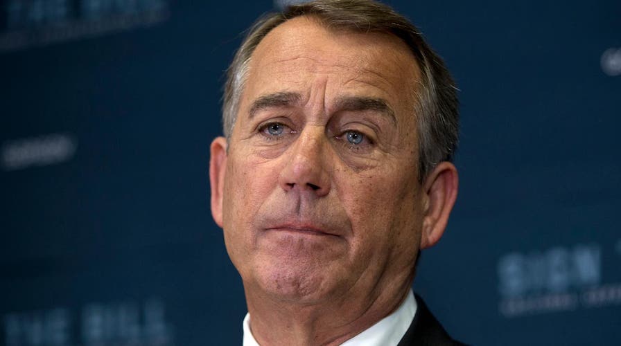Can John Boehner clean the plate for his successor?