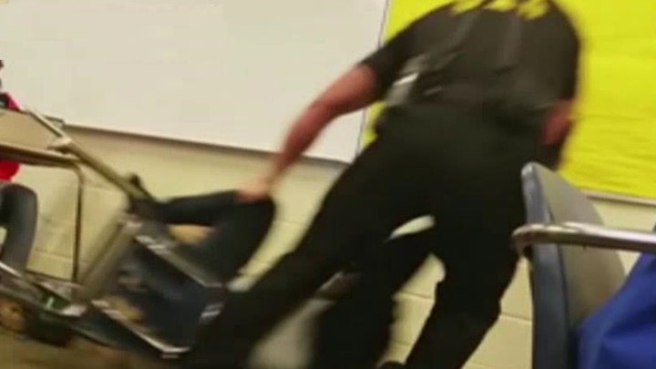 Shocking video shows cop dragging a student from classroom