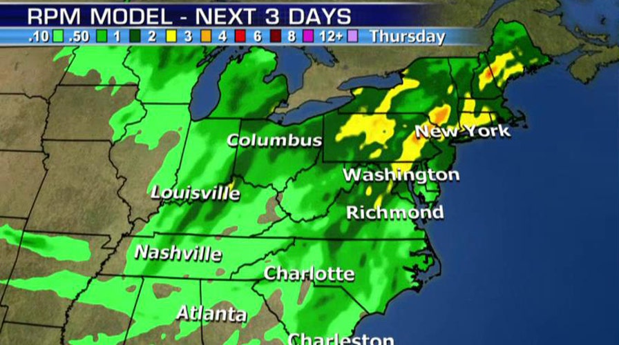 National forecast for Wednesday, October 28