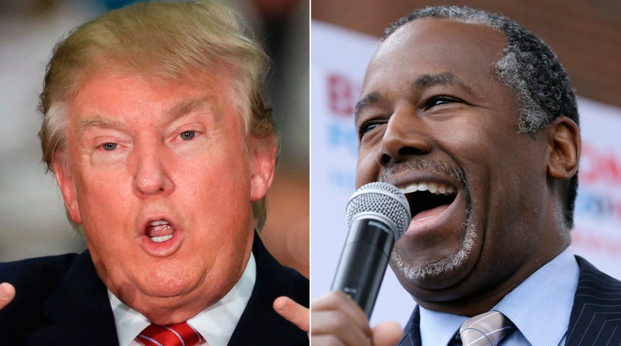 Carson surges, Trump slumps ahead of GOP debate