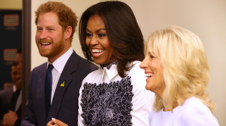 Prince Harry visits the White House during US trip