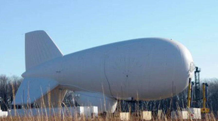 Feds: Military blimp broke loose, close to landing