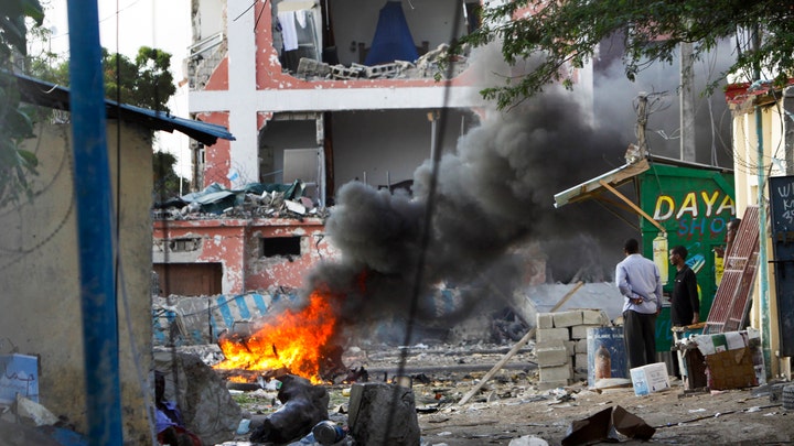 Report: At least 6 killed in Somalia hotel attack