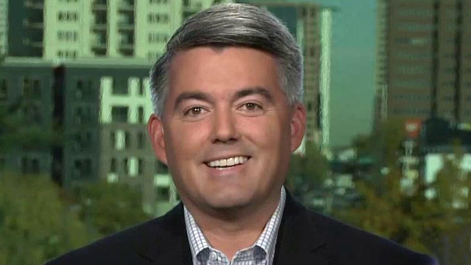 Who does Cory Gardner endorse for president?