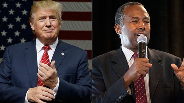 Trump slams Carson as rival surges in new poll