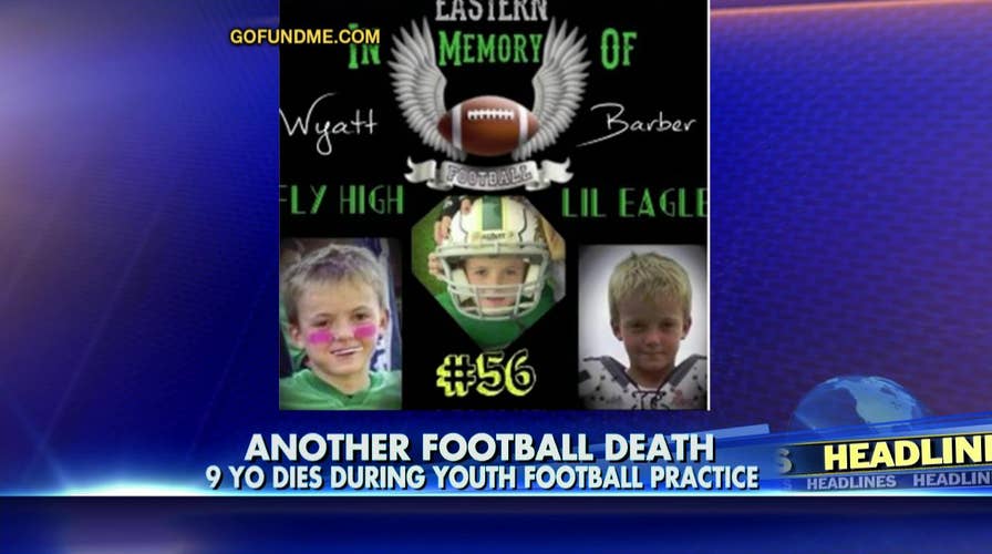 9-year-old boy collapses at football practice
