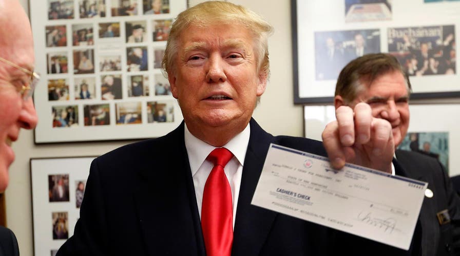 Trump slams rivals as he files for New Hampshire primary