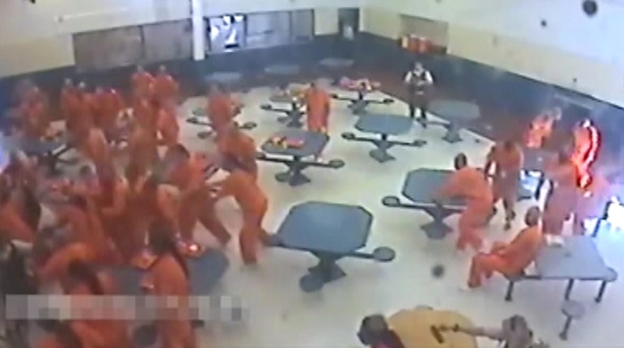 Shocking video shows Arizona inmates beating officers