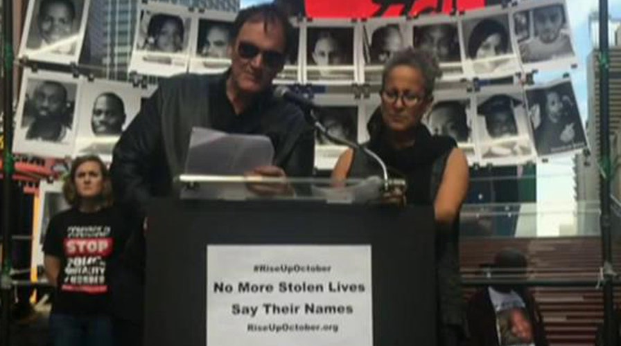 Tarantino: Police brutality a problem of white supremacy