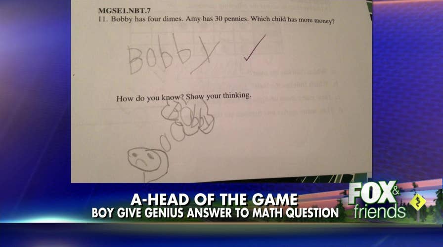 6-year-old gives hilarious answer to math question