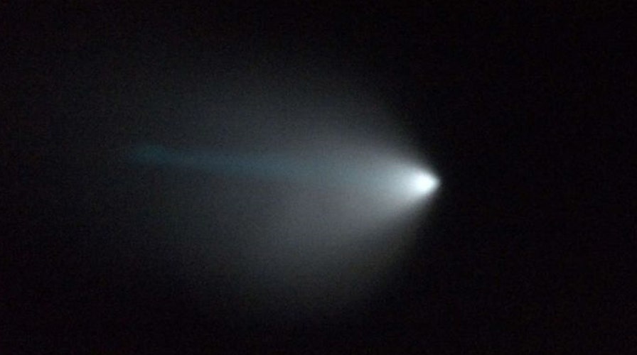Light from Navy missile test launch causes stir