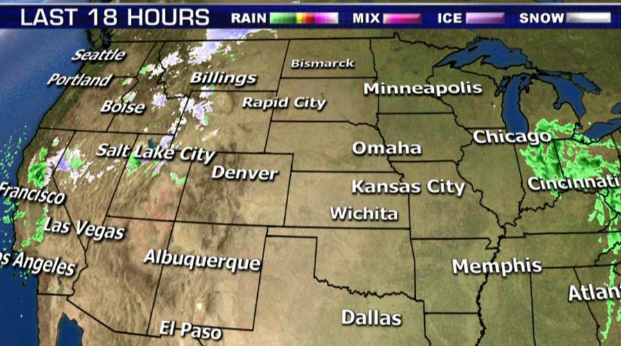 National forecast for Tuesday, November 10