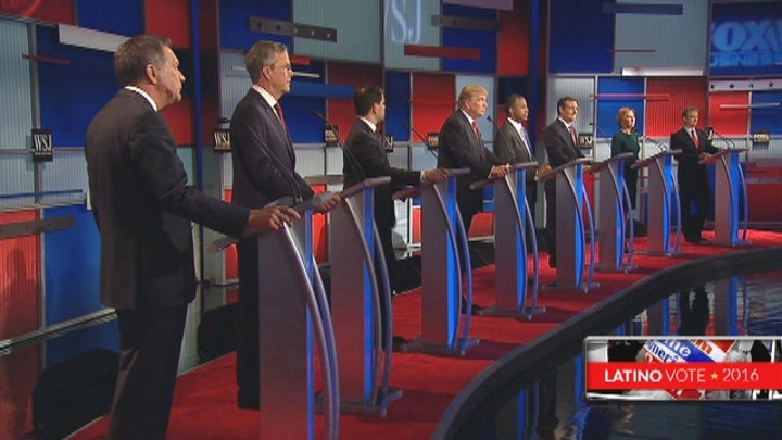 GOP candidates got into a heated immigration discussion