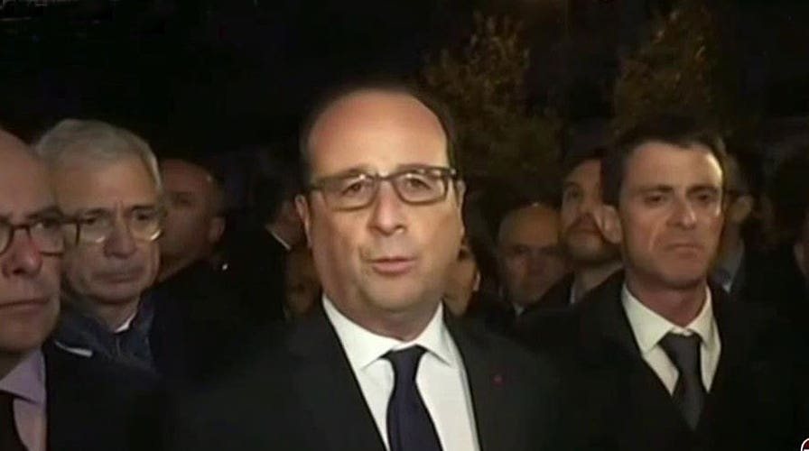 French president vows war without pity on terrorists