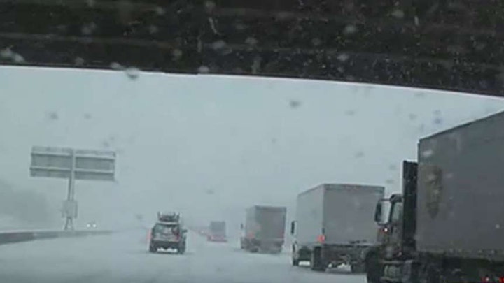 Massive winter storm sweeps through western US