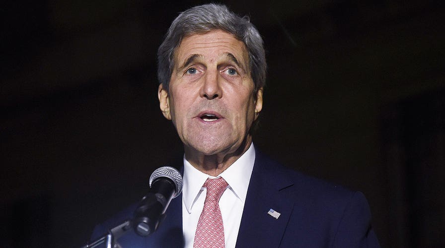 Secretary Kerry pushes climate change during Paris visit