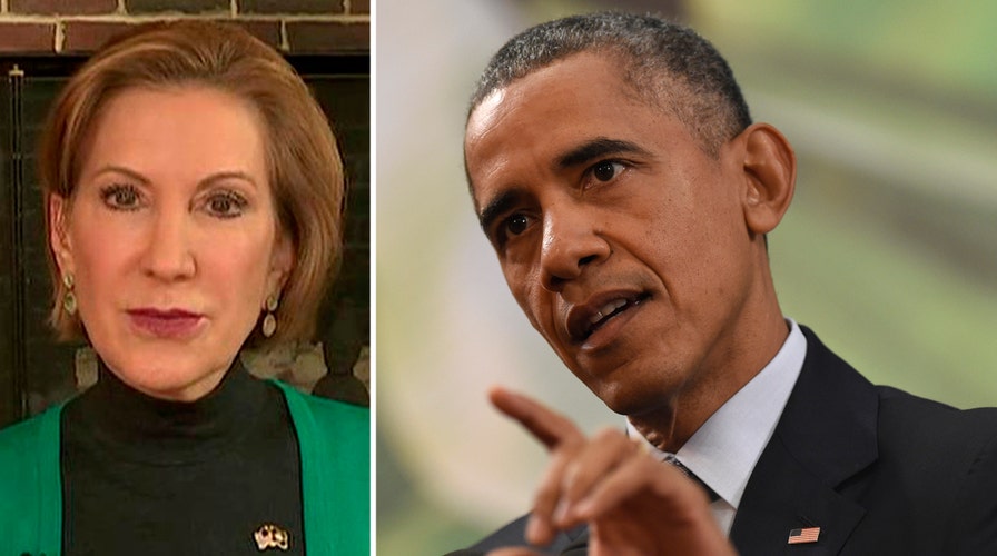 Fiorina: 'Outrageous' for Obama to attack GOP on refugees