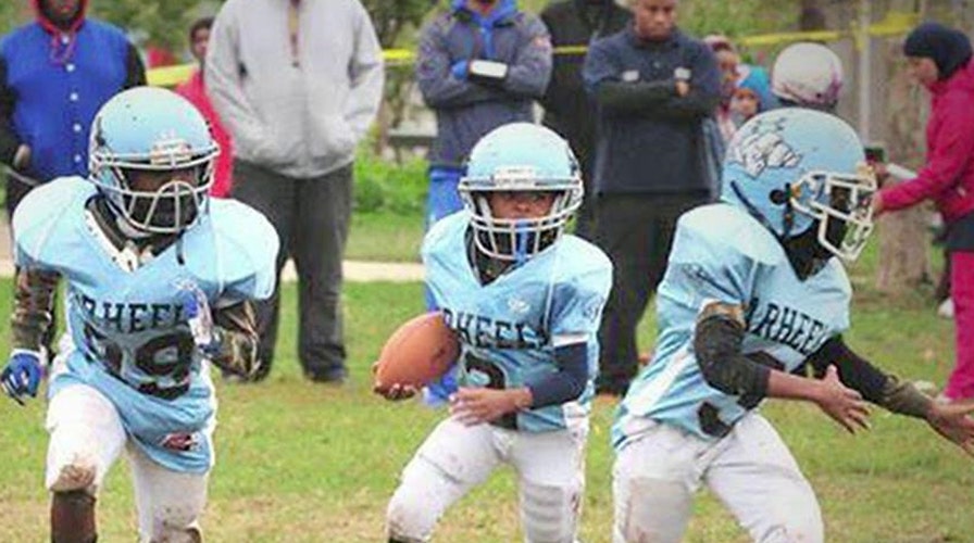 Youth football league chooses championship teams at random