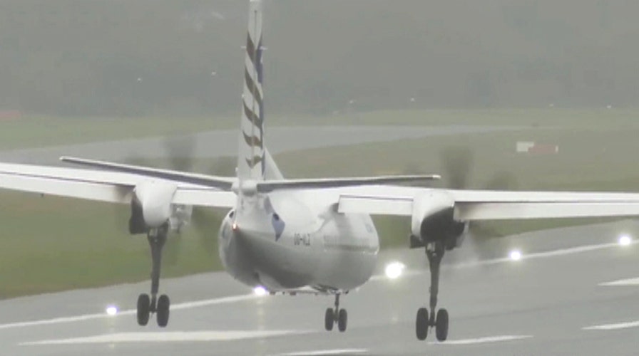 Extremely high winds cause tumultuous, bumpy landing in UK