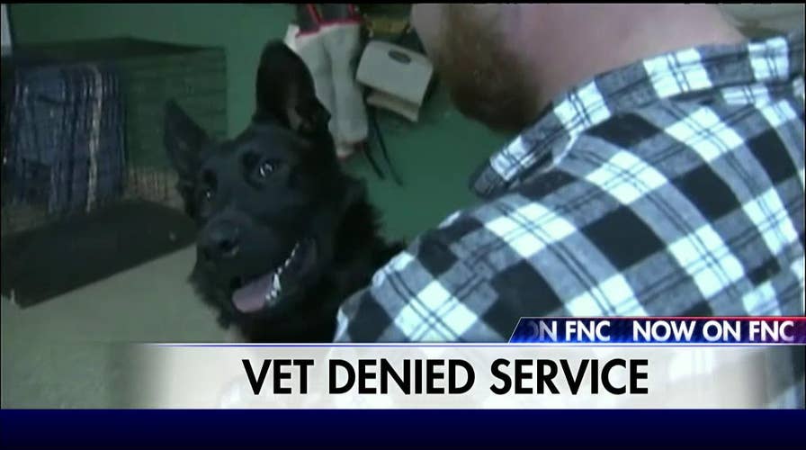 Vet denied service for bringing service dog to restaurant