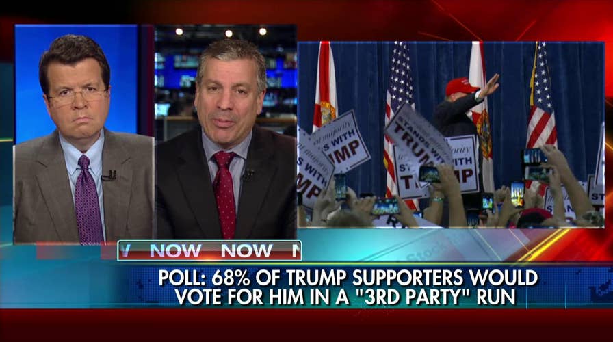 Two-thirds of Trump's supporters would stay loyal to him