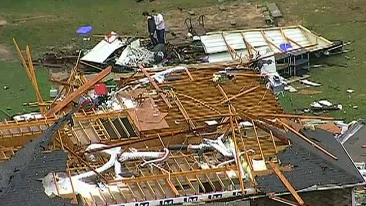 Tornadoes damage homes and businesses in Texas