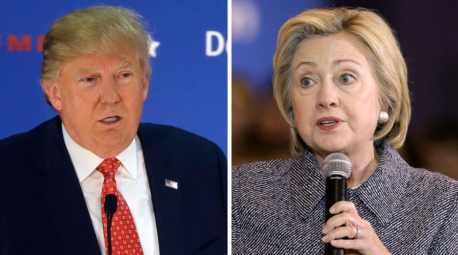 Trump/Clinton tied in hypothetical match-up, poll says 