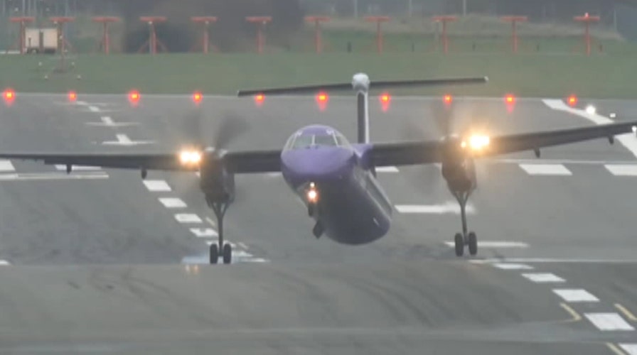 Wicked winds create treacherous conditions for prop planes