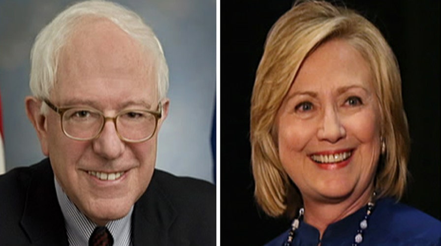 How far left will Clinton go to compete with Sanders?