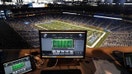 Using chips to track NFL players on the field. 