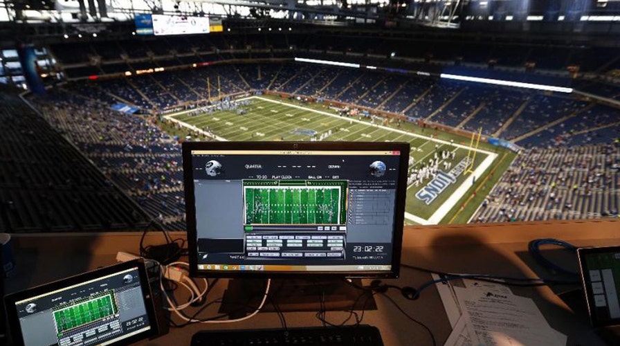 Using chips to track NFL players on the field. 