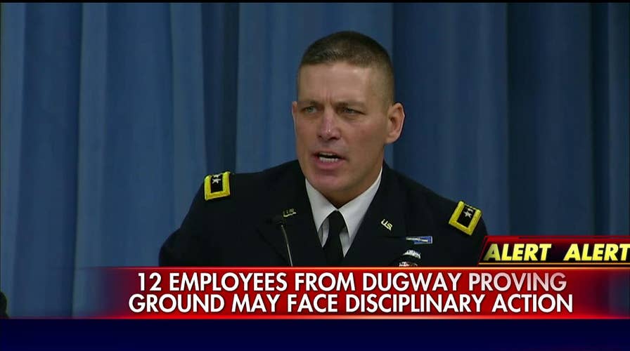 Jennifer Griffin on military report on anthrax