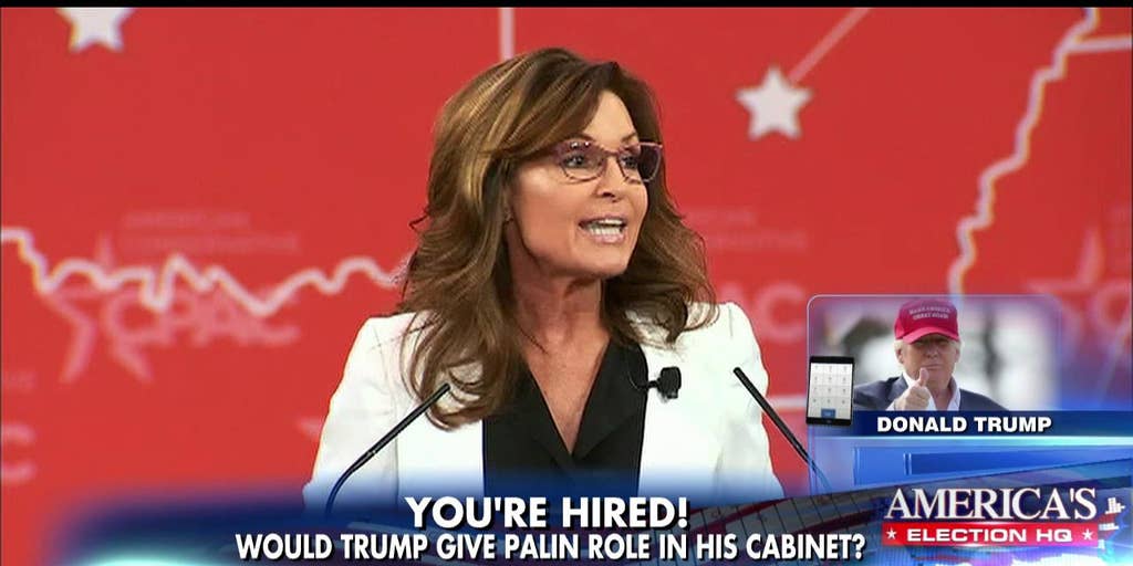 Donald Trump I Would Consider Appointing Palin To Cabinet Fox News Video   012016 Trumpff2 