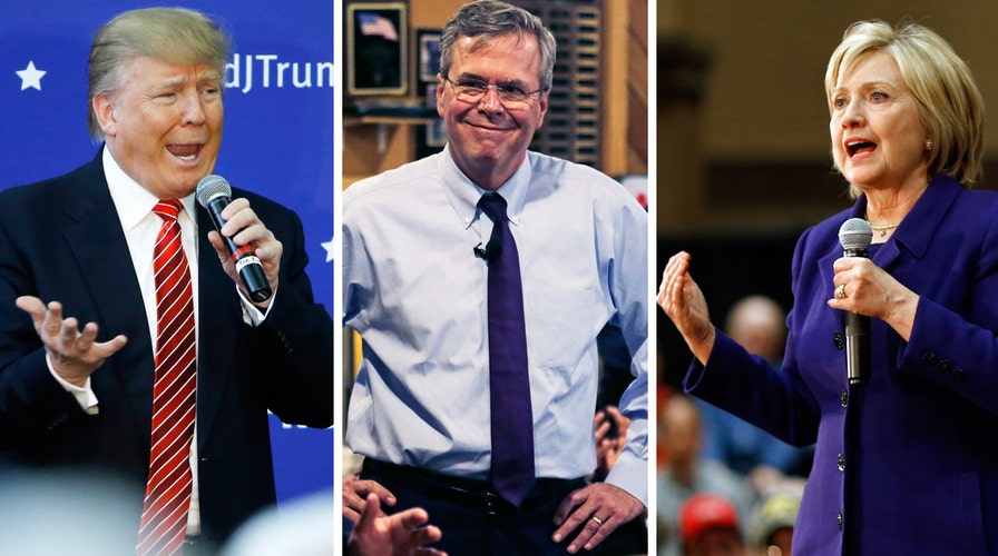 Bush ad depicts Trump losing to Clinton in general election