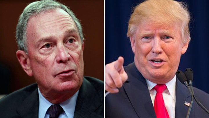 Trump: I would love to run against Michael Bloomberg 