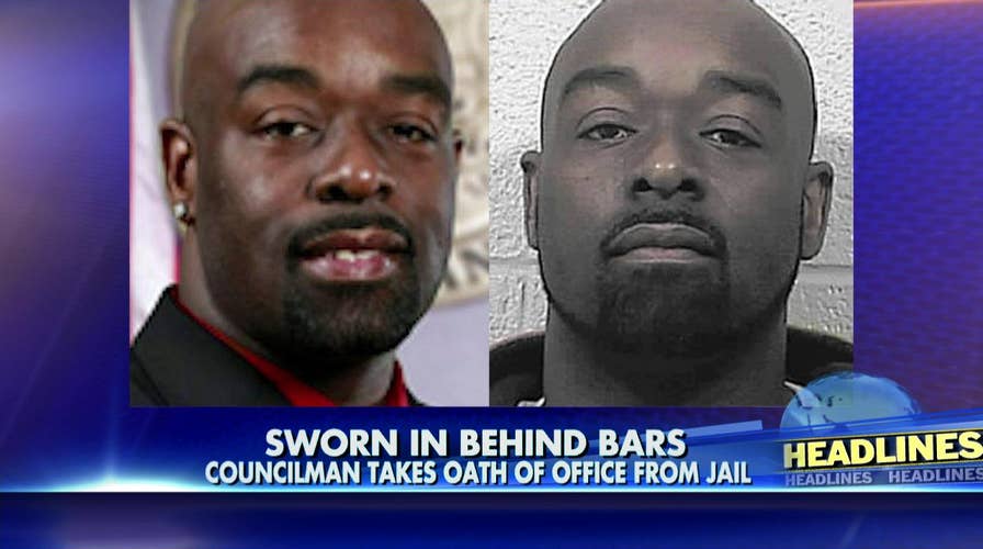 Indiana councilman sworn in despite murder charges