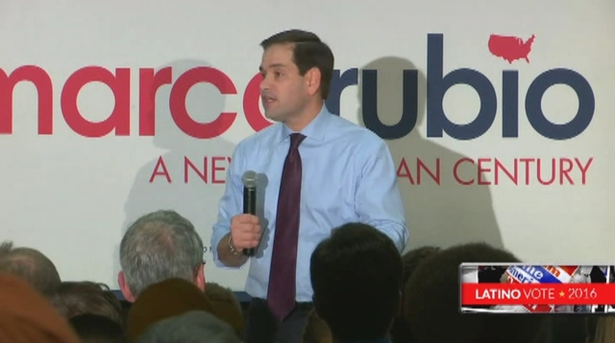 Rubio seeks a balance between anger and optimism