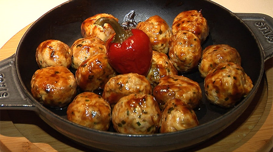 Fortunato Nicotra's Chicken Scarpariello Meatballs