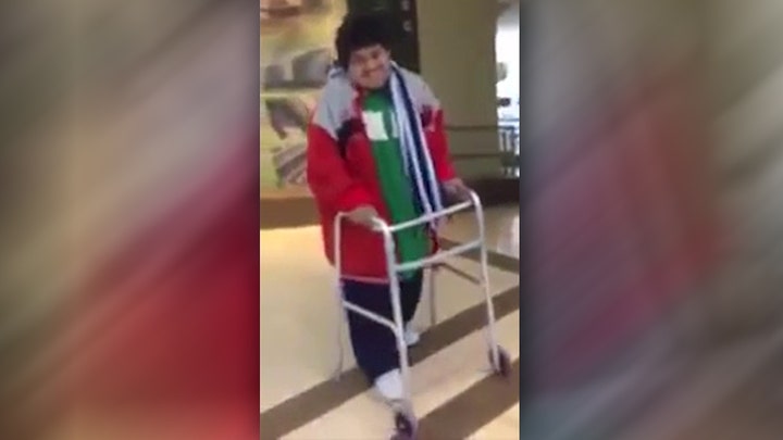 World's heaviest person walks after extreme weight loss