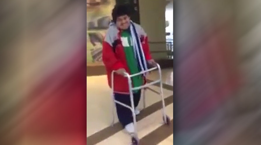 World's heaviest person walks after extreme weight loss